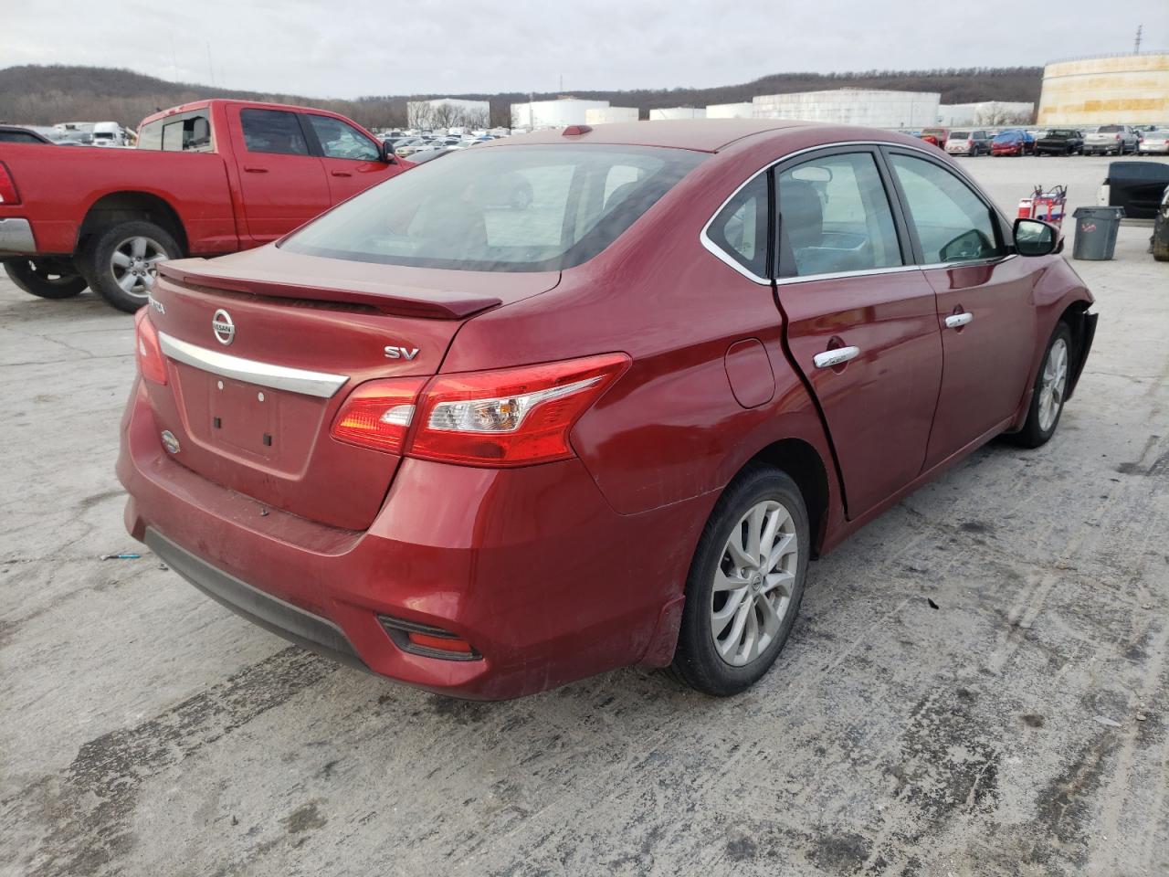 Photo 4 from auction – 2018 NISSAN SENTRA S with VIN 3N1AB7AP1JY278287