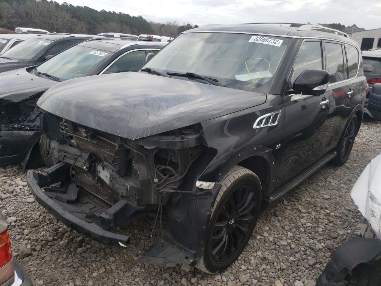 Photo 2 from auction – 2015 INFINITI QX80 with VIN JN8AZ2NF6F9570967