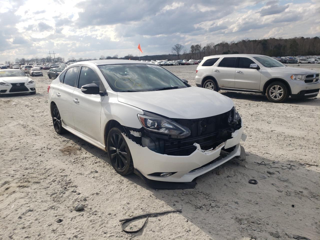 NISSAN SENTRA S 2017 with VIN 3N1AB7AP0HY296368 - Photo from auction