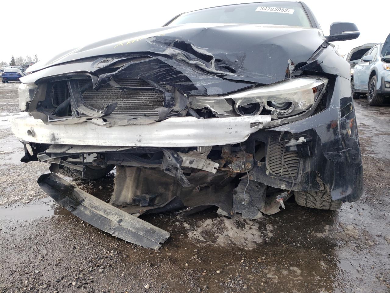 Photo 9 from auction – 2014 BMW 328 XI with VIN WBA3B3G51ENR84485