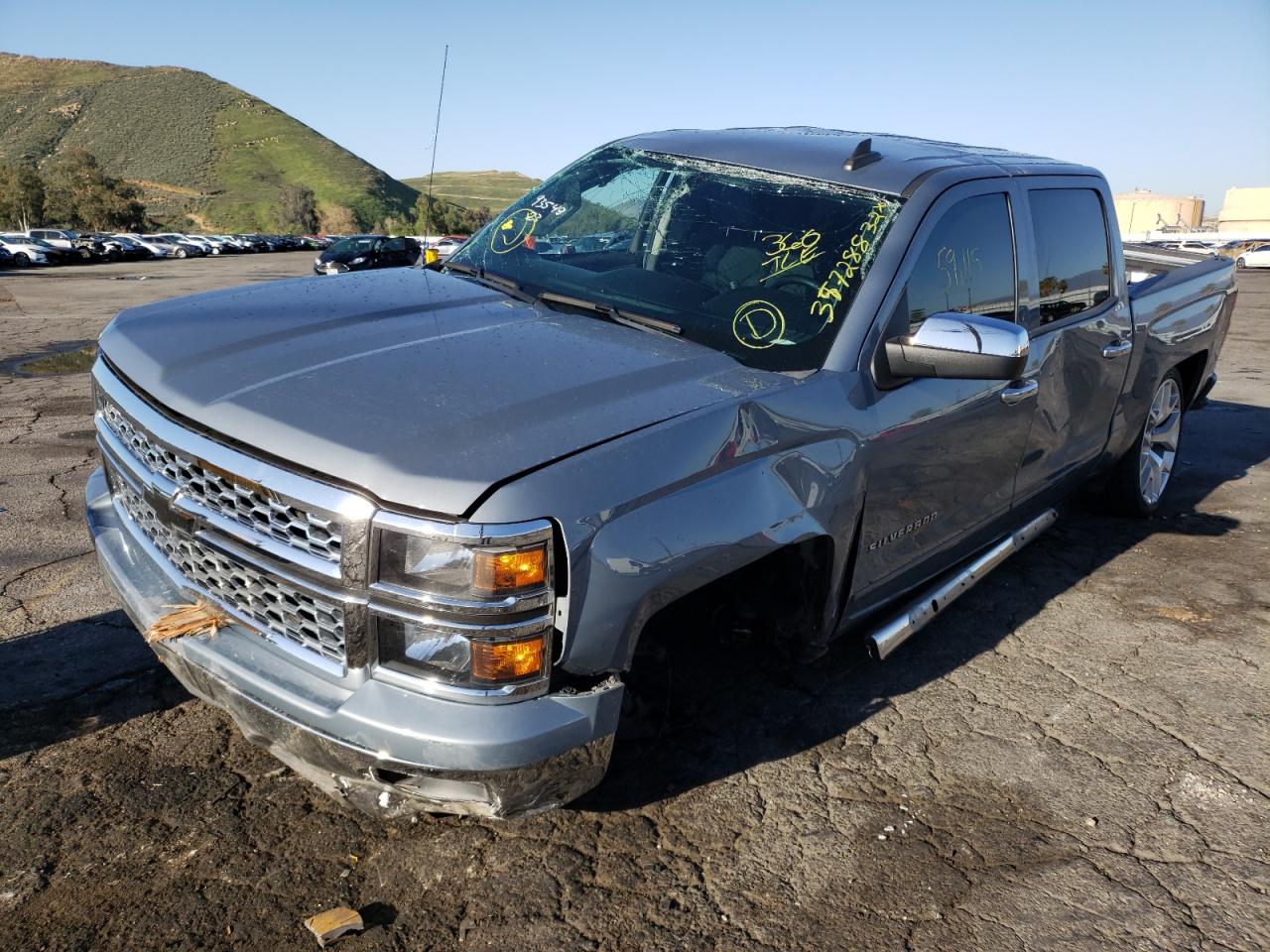 Photo 2 from auction – 2015 CHEVROLET SILVERADO with VIN 3GCPCREC5FG455427