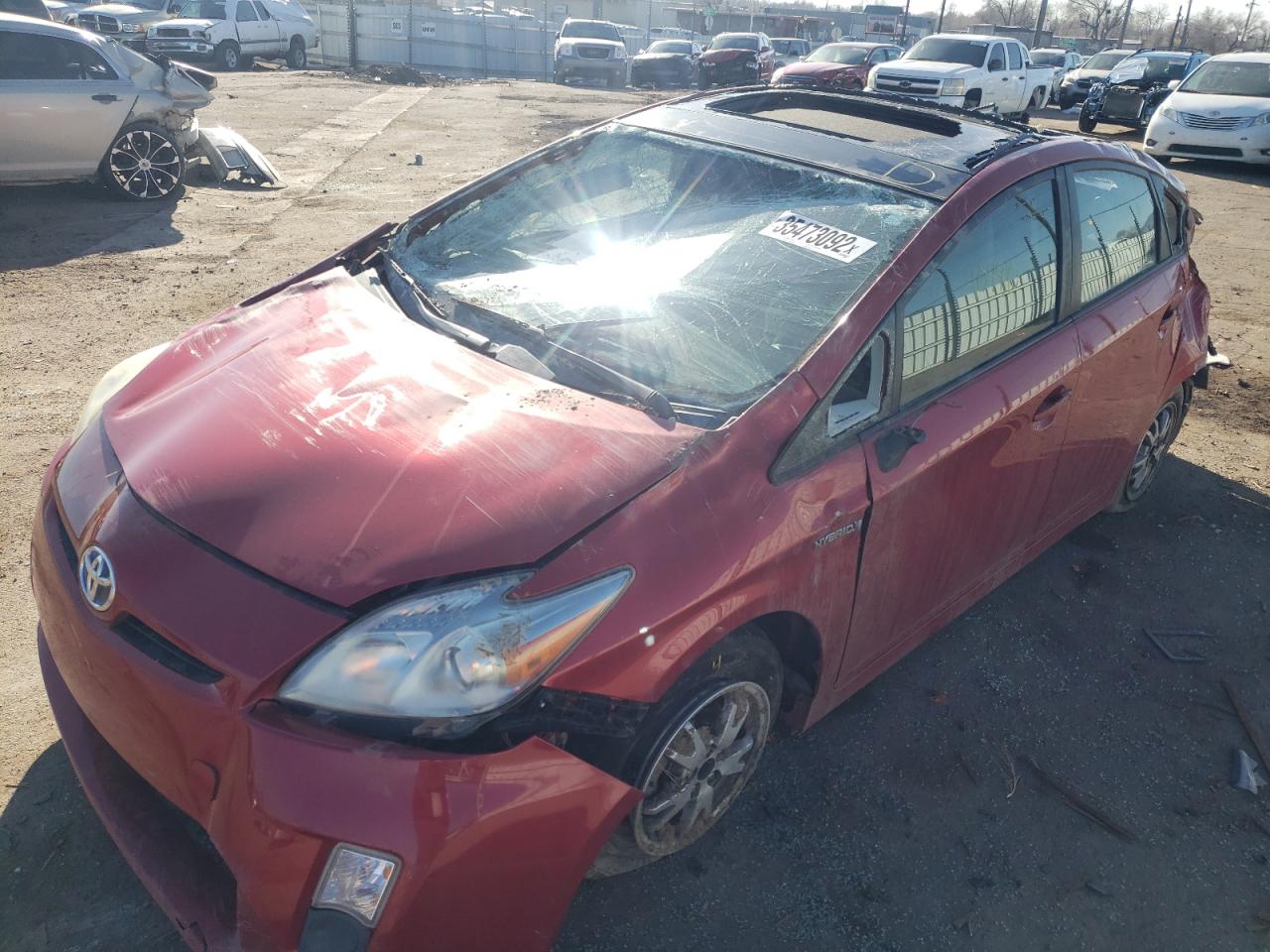 Photo 9 from auction – 2010 TOYOTA PRIUS with VIN JTDKN3DU9A0244224
