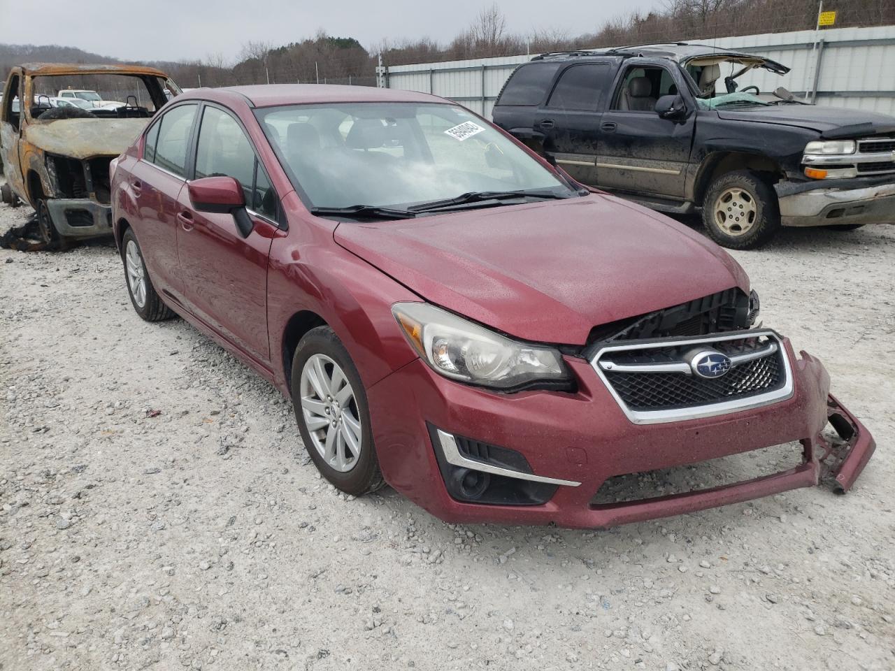 SUBARU IMPREZA PR 2015 with VIN JF1GJAC68FH023365 - Photo from auction