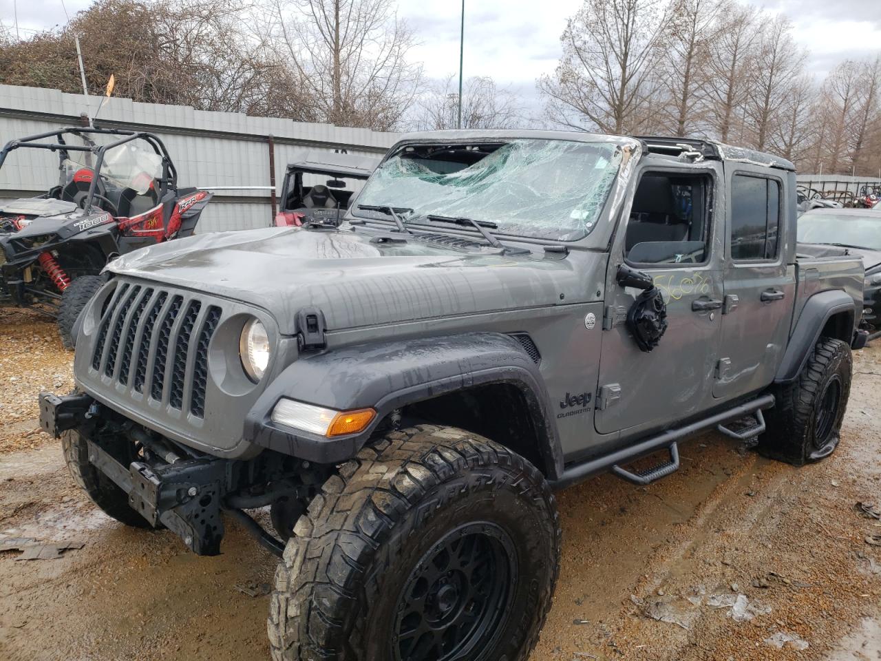 Photo 2 from auction – 2020 JEEP GLADIATOR with VIN 1C6HJTAG8LL156343