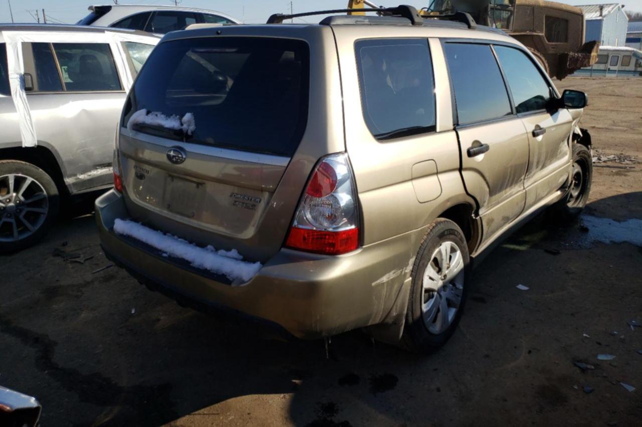 Photo 4 from auction – 2008 SUBARU FORESTER 2 with VIN JF1SG63618H729103