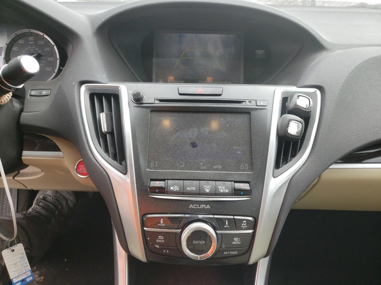 Photo 9 from auction – 2015 ACURA TLX with VIN 19UUB1F31FA028610