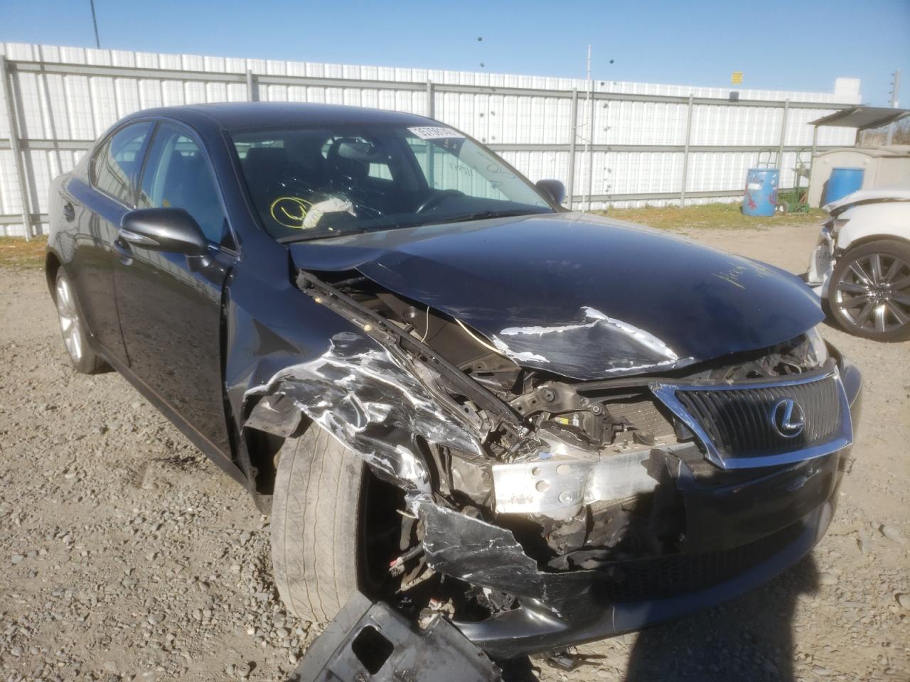 LEXUS IS 250 2010 with VIN JTHCF5C24A5042566 - Photo from auction