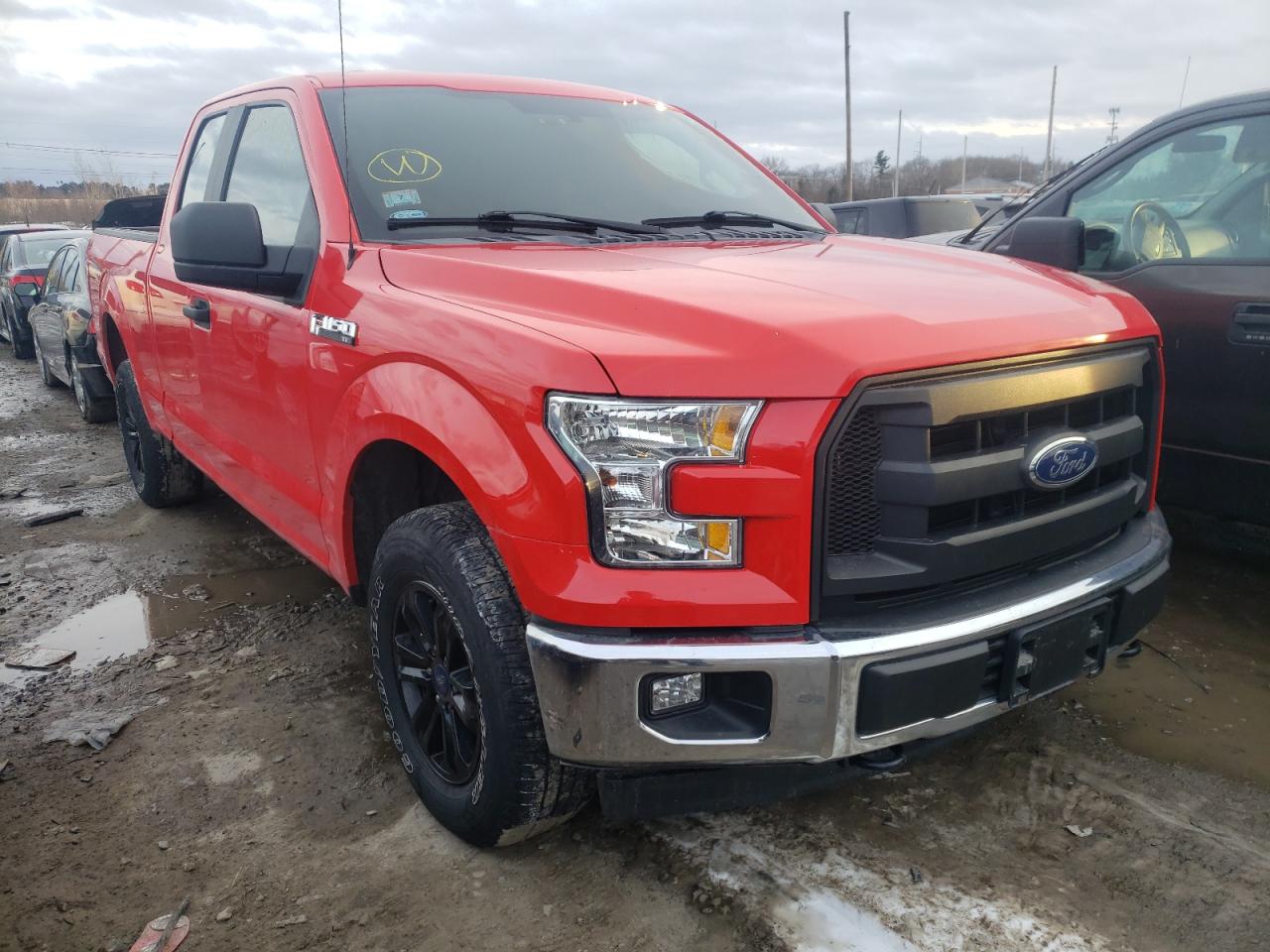 FORD F150 SUPER 2017 with VIN 1FTEX1E83HKC88778 - Photo from auction