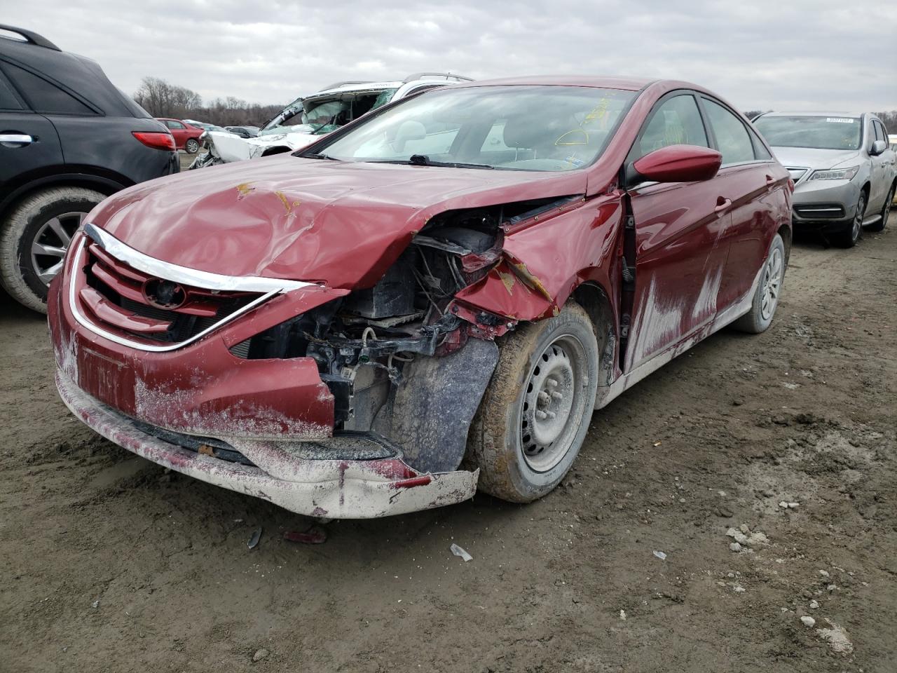 Photo 2 from auction – 2012 HYUNDAI SONATA GLS with VIN 5NPEB4ACXCH329084