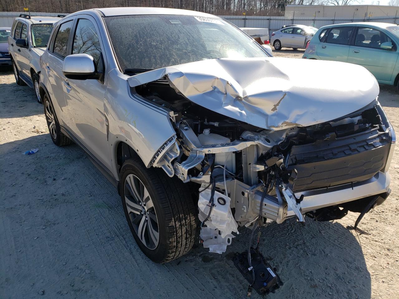 MITSUBISHI OUTLANDER 2021 with VIN JA4APUAU2MU034796 - Photo from auction