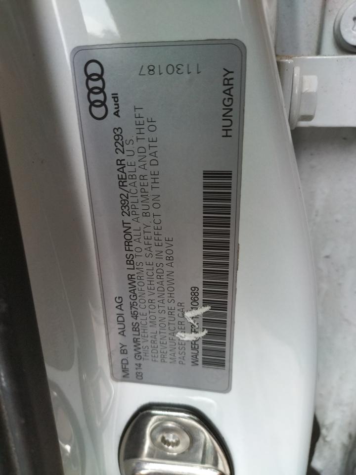 Photo 10 from auction – 2015 AUDI A3 PREMIUM with VIN WAUEFGFF3F1010689