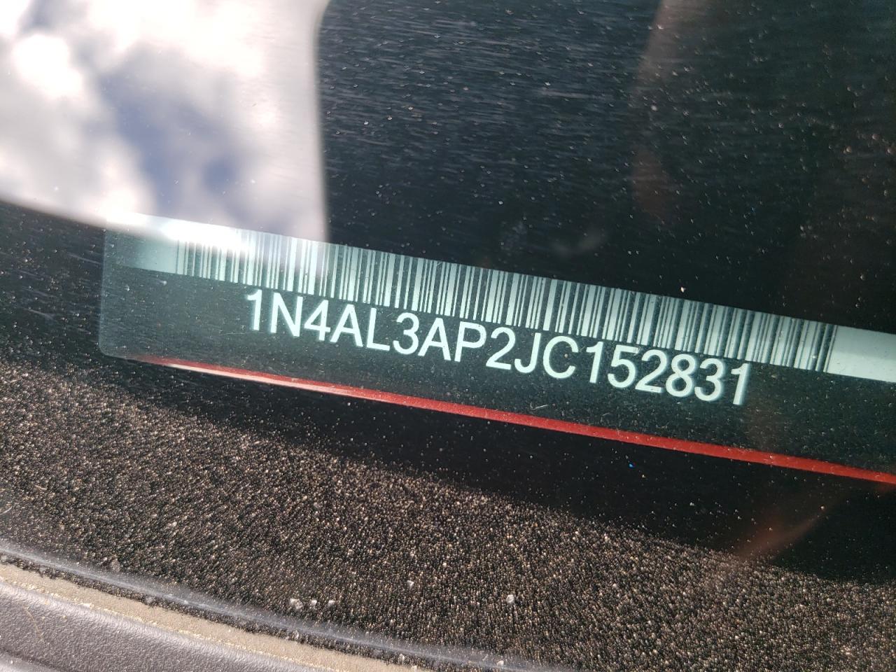 Photo 10 from auction – 2018 NISSAN ALTIMA 2.5 with VIN 1N4AL3AP2JC152831
