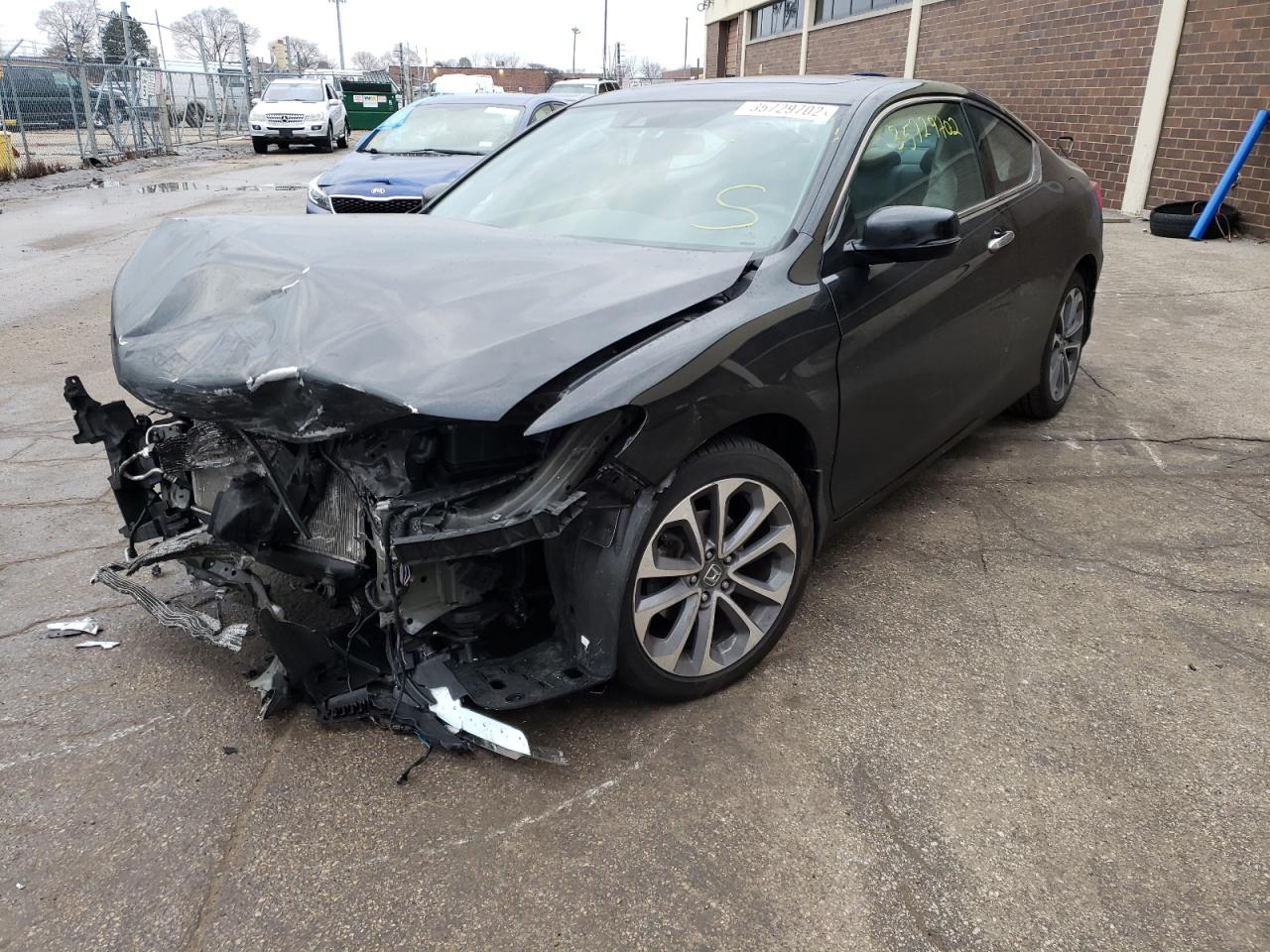 Photo 2 from auction – 2014 HONDA ACCORD EXL with VIN 1HGCT2B87EA004956