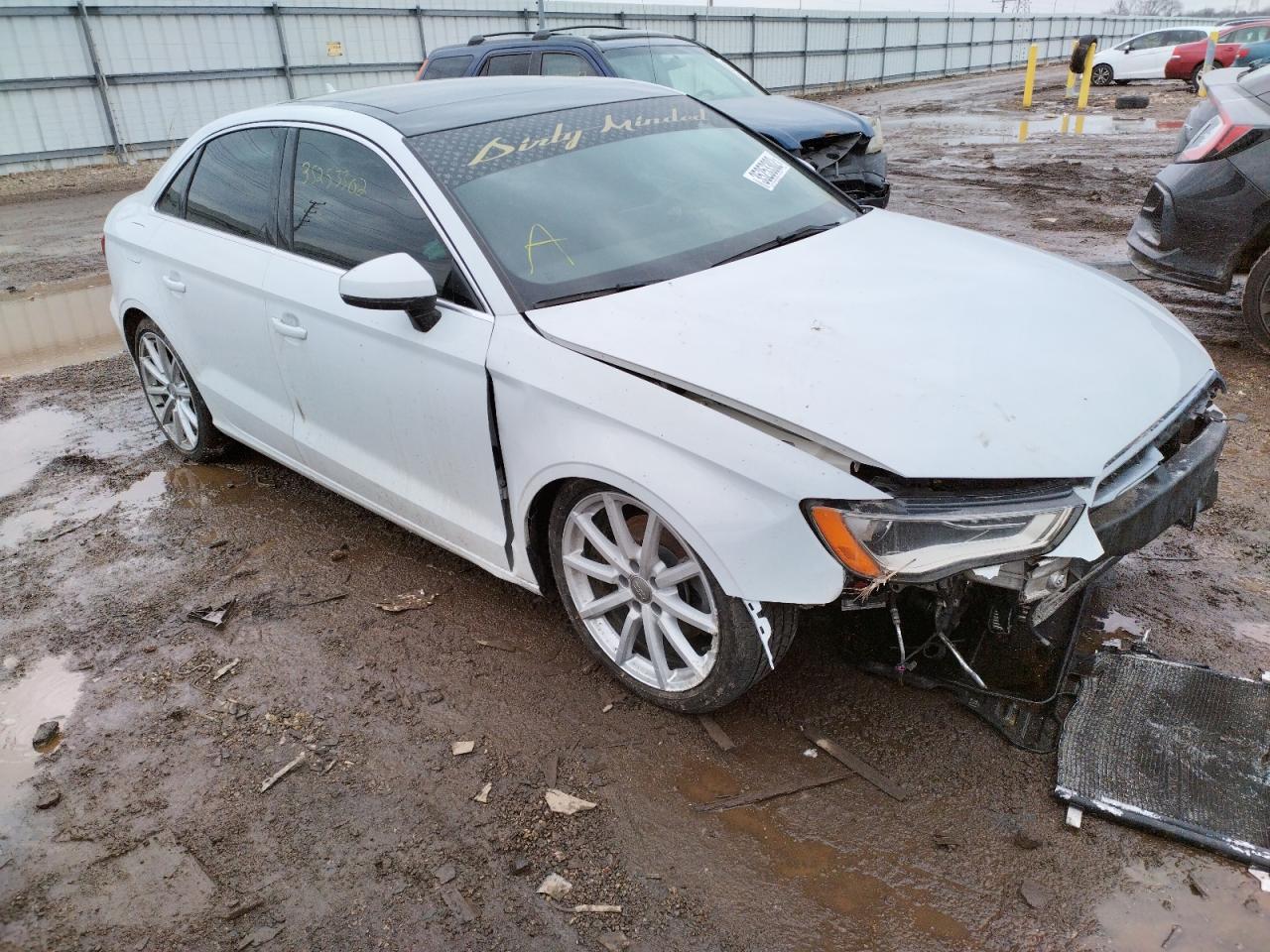 AUDI A3 PREMIUM 2015 with VIN WAUEFGFF3F1010689 - Photo from auction