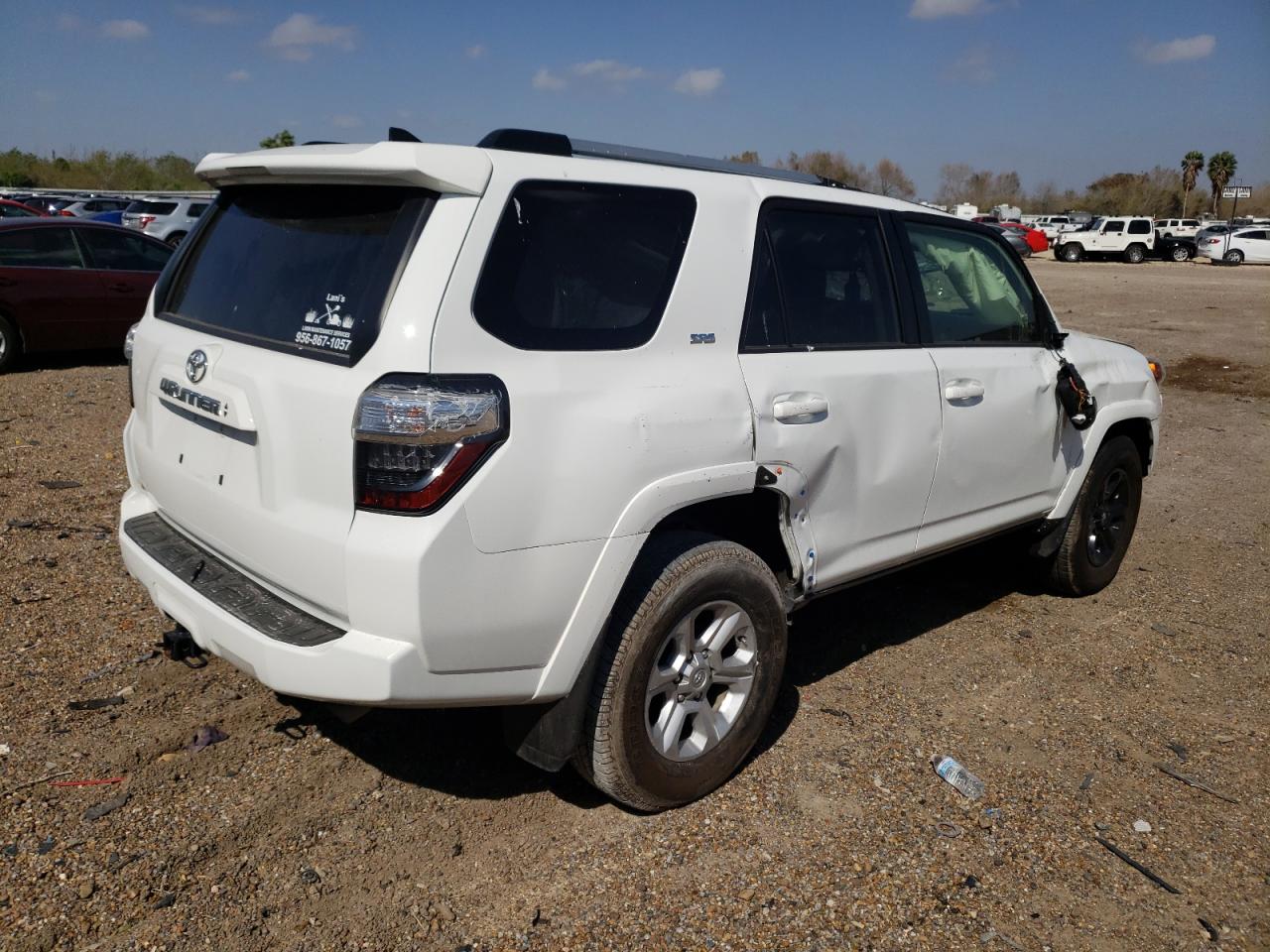 Photo 4 from auction – 2020 TOYOTA 4RUNNER SR with VIN JTEZU5JR6L5225225