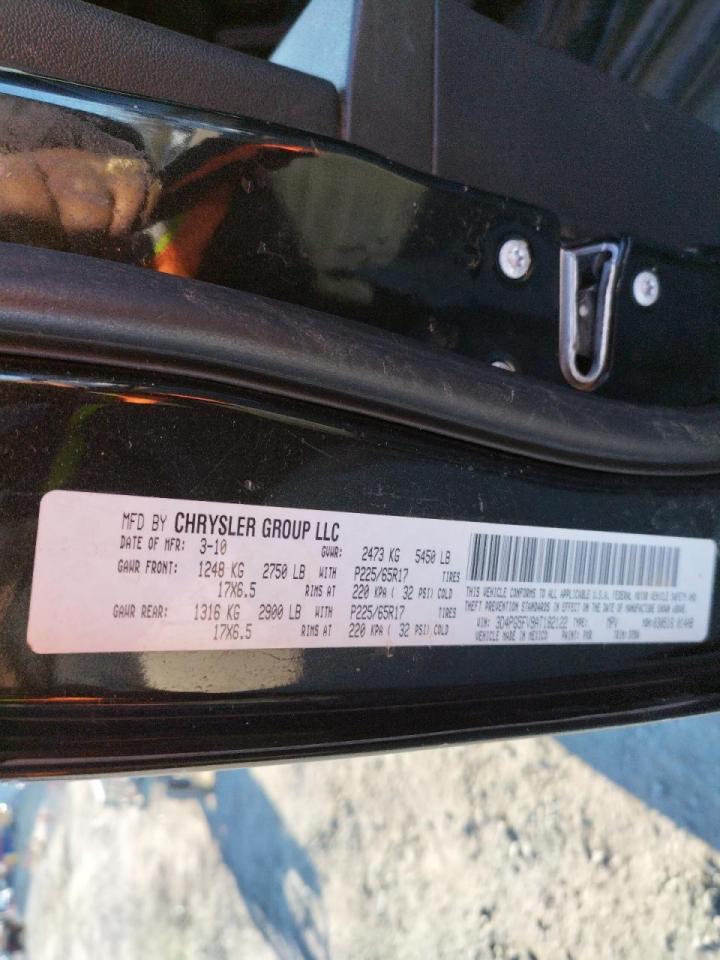Photo 10 from auction – 2010 DODGE JOURNEY SX with VIN 3D4PG5FV9AT182122