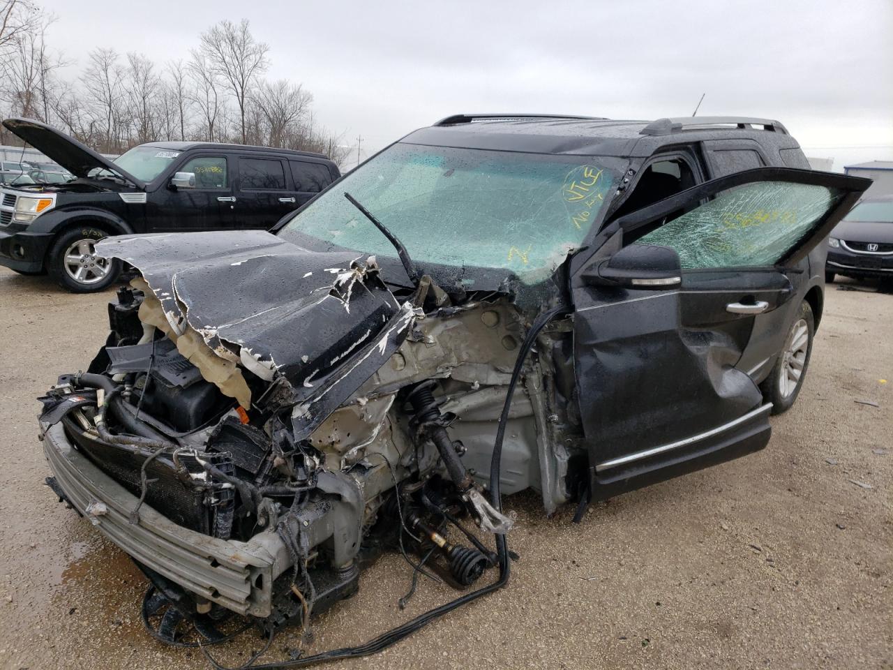 Photo 2 from auction – 2014 FORD EXPLORER X with VIN 1FM5K8D81EGC45625