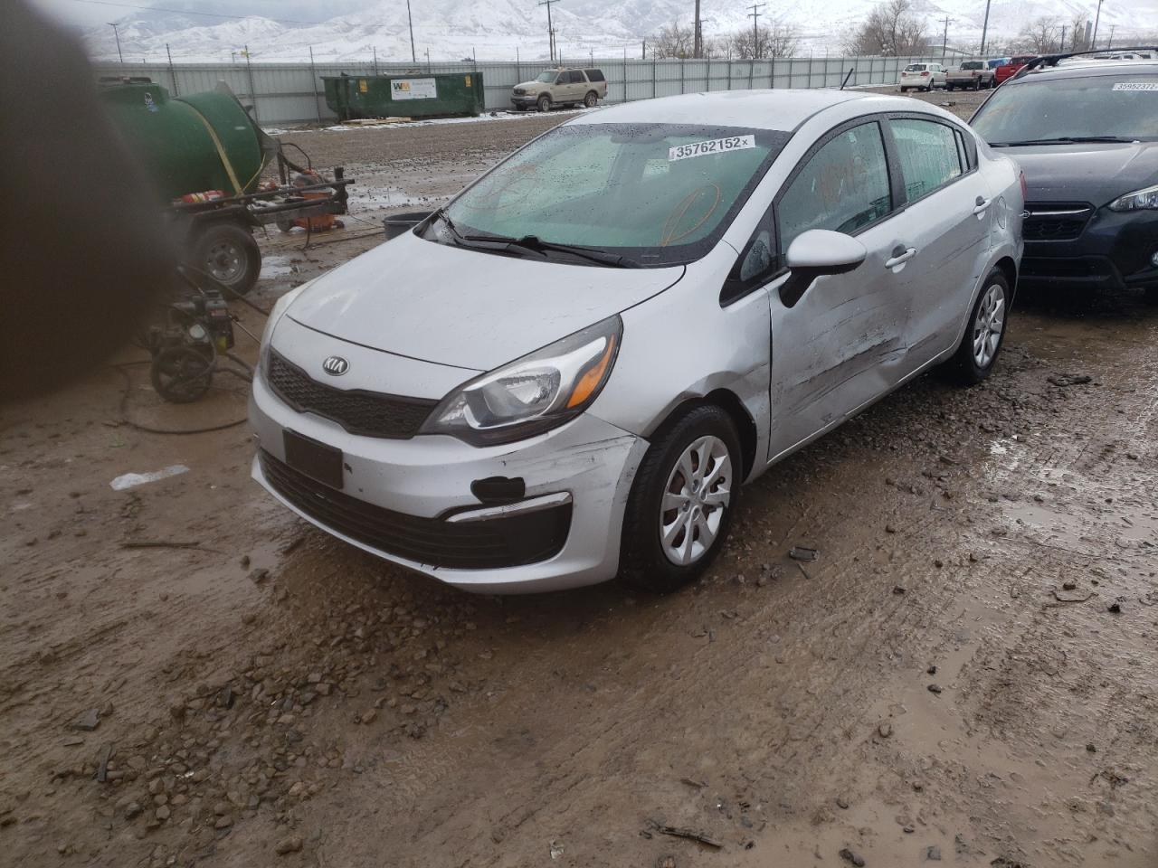 Photo 2 from auction – 2016 KIA RIO LX with VIN KNADM4A34G6653411