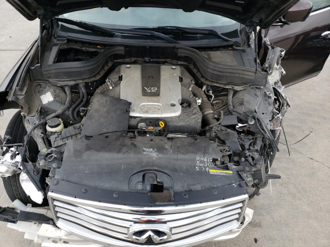 Photo 7 from auction – 2010 INFINITI EX35 BASE with VIN JN1AJ0HP3AM702829