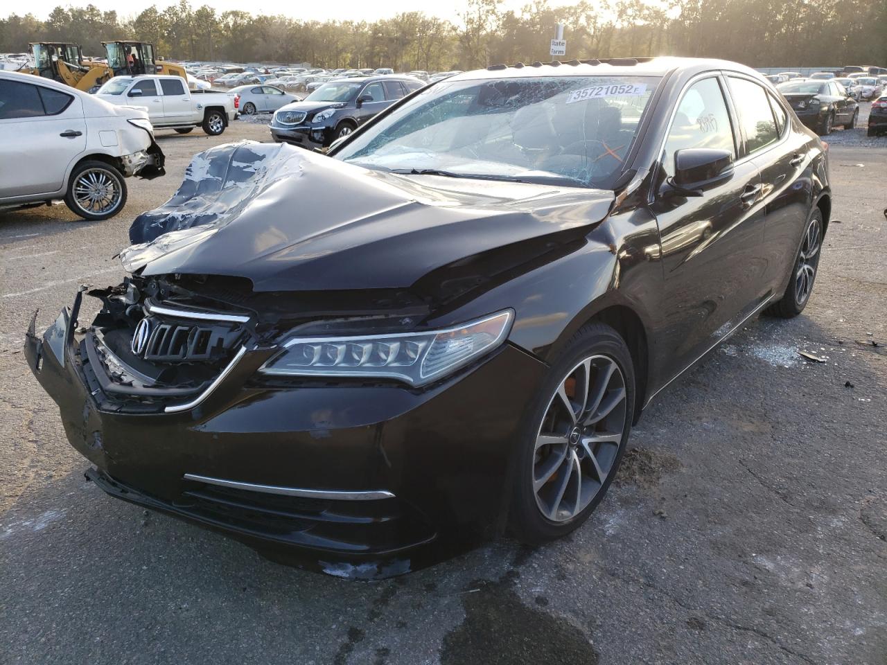 Photo 2 from auction – 2015 ACURA TLX TECH with VIN 19UUB2F57FA017392