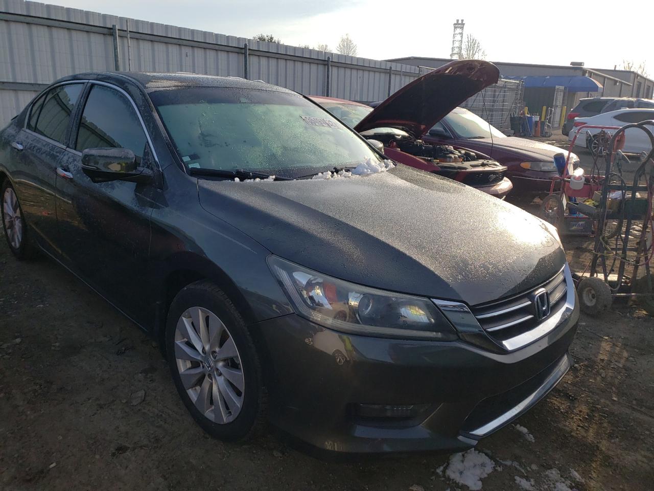 HONDA ACCORD EXL 2014 with VIN 1HGCR2F87EA176039 - Photo from auction
