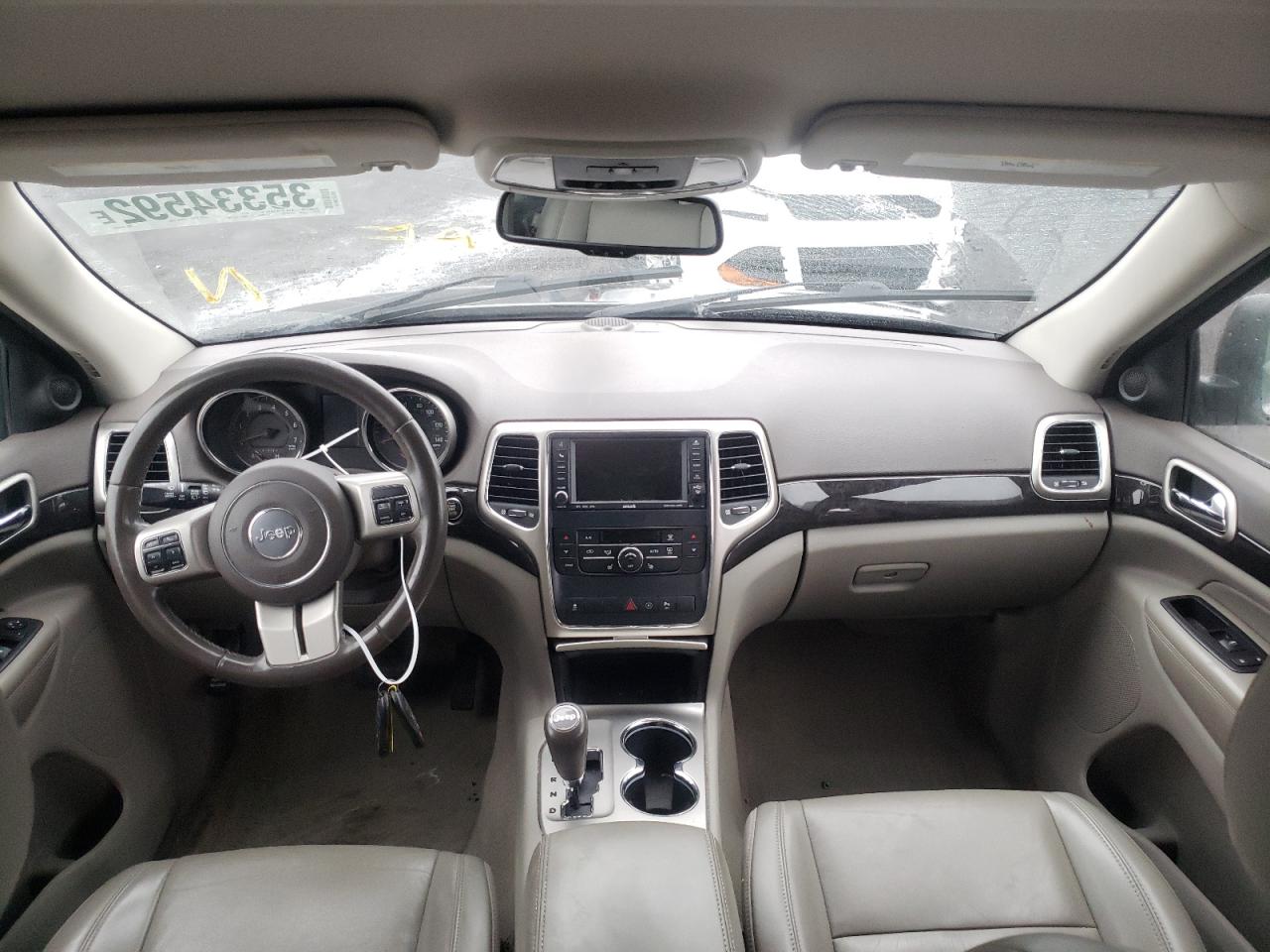 Photo 9 from auction – 2011 JEEP GRAND CHER with VIN 1J4RR4GG6BC549964