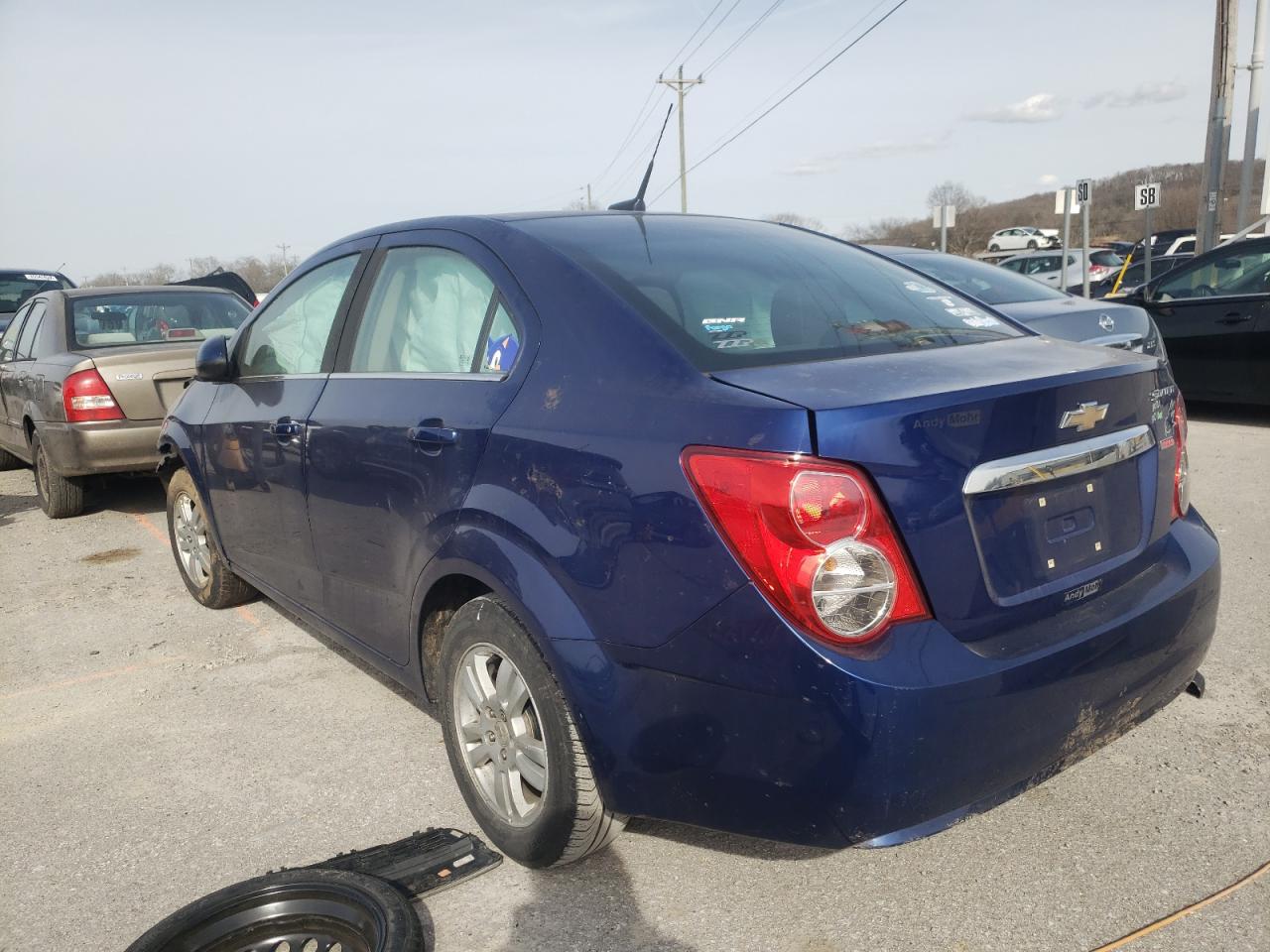 Photo 3 from auction – 2013 CHEVROLET SONIC LT with VIN 1G1JC5SB9D4230456