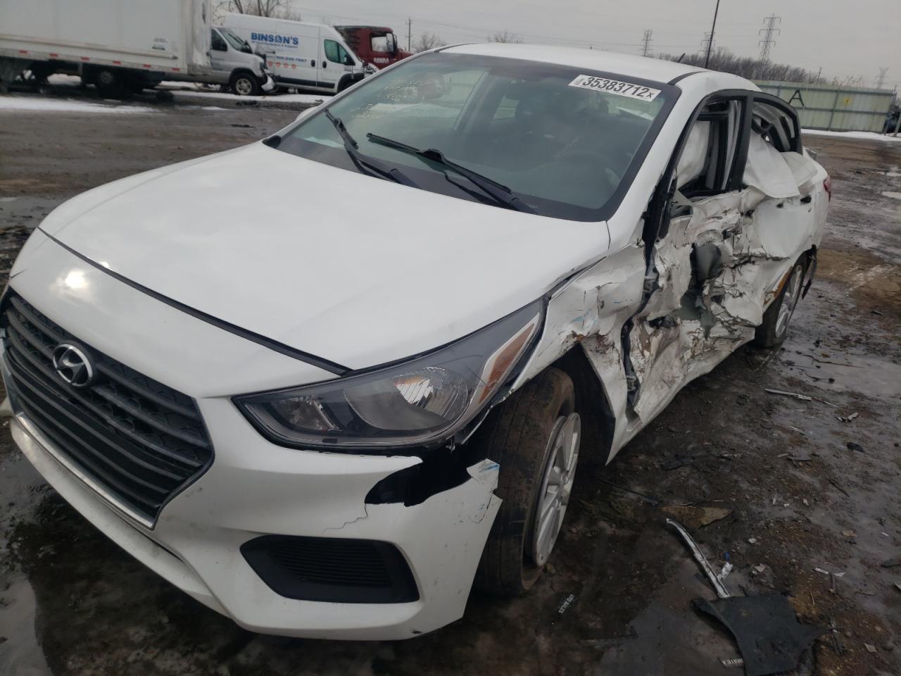 Photo 2 from auction – 2018 HYUNDAI ACCENT SE with VIN 3KPC24A36JE020981