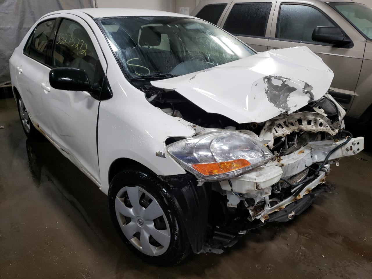 TOYOTA YARIS 2007 with VIN JTDBT923X71136622 - Photo from auction