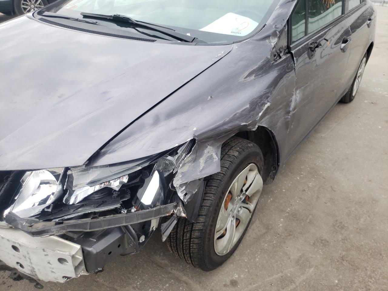 Photo 9 from auction – 2014 HONDA CIVIC LX with VIN 19XFB2F53EE213249