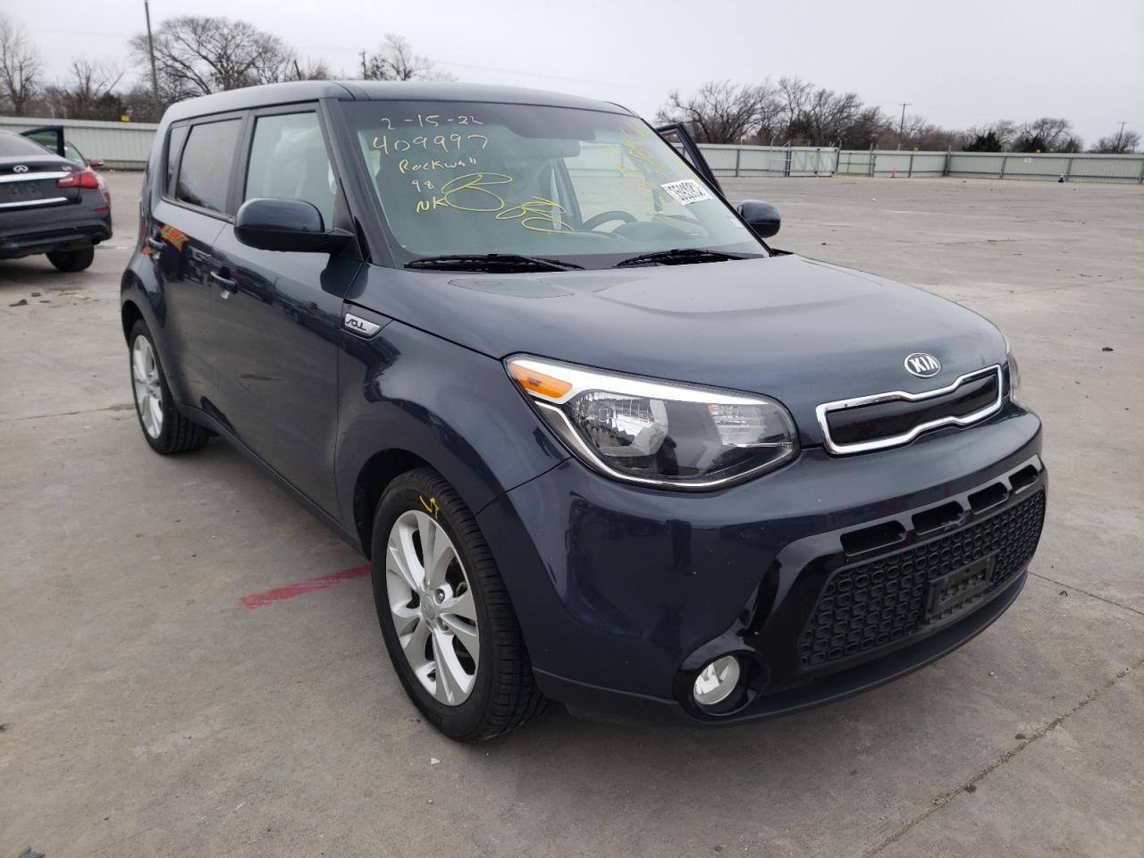 KIA SOUL + 2016 con VIN KNDJP3A5XG7376153 - Foto de la subasta