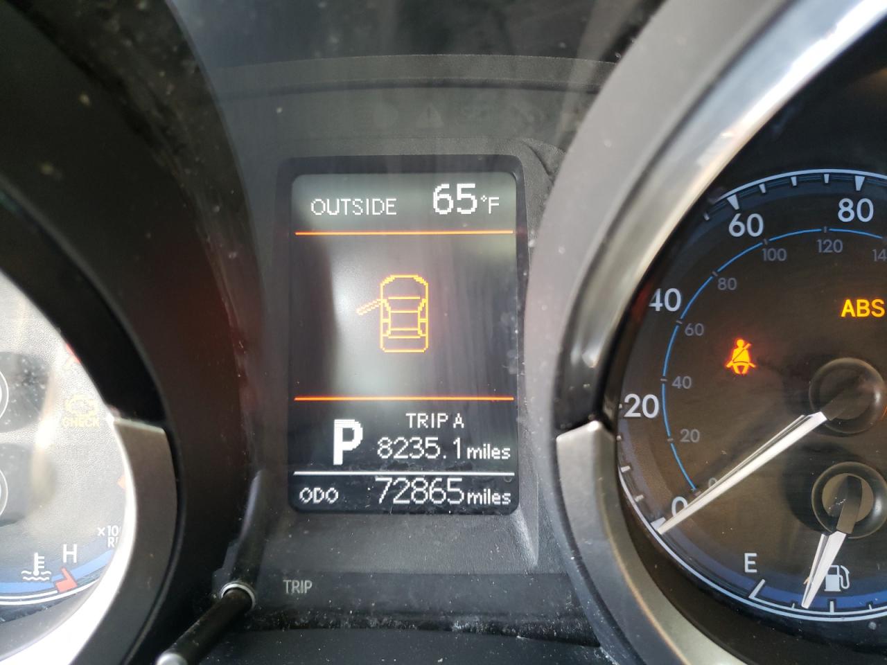 Photo 8 from auction – 2014 TOYOTA COROLLA L with VIN 2T1BURHE6EC185993