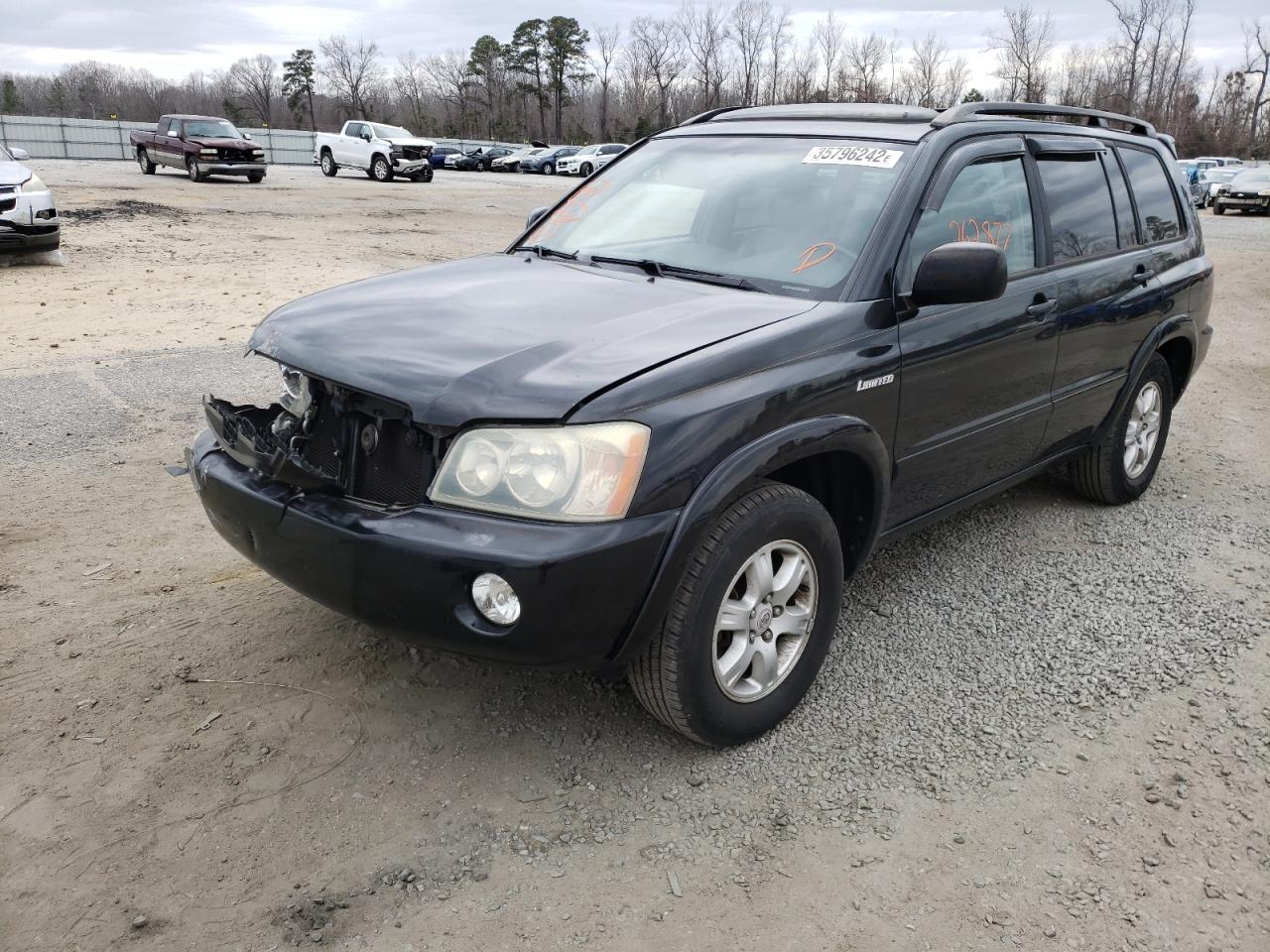 Photo 2 from auction – 2003 TOYOTA HIGHLANDER with VIN JTEGF21AX30099281