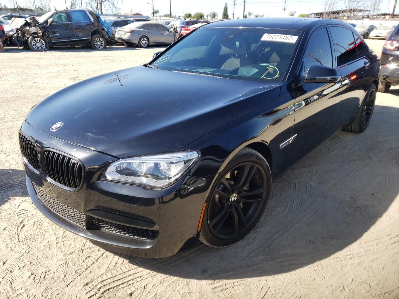 Photo 2 from auction – 2014 BMW 750LI with VIN WBAYE8C5XED136448