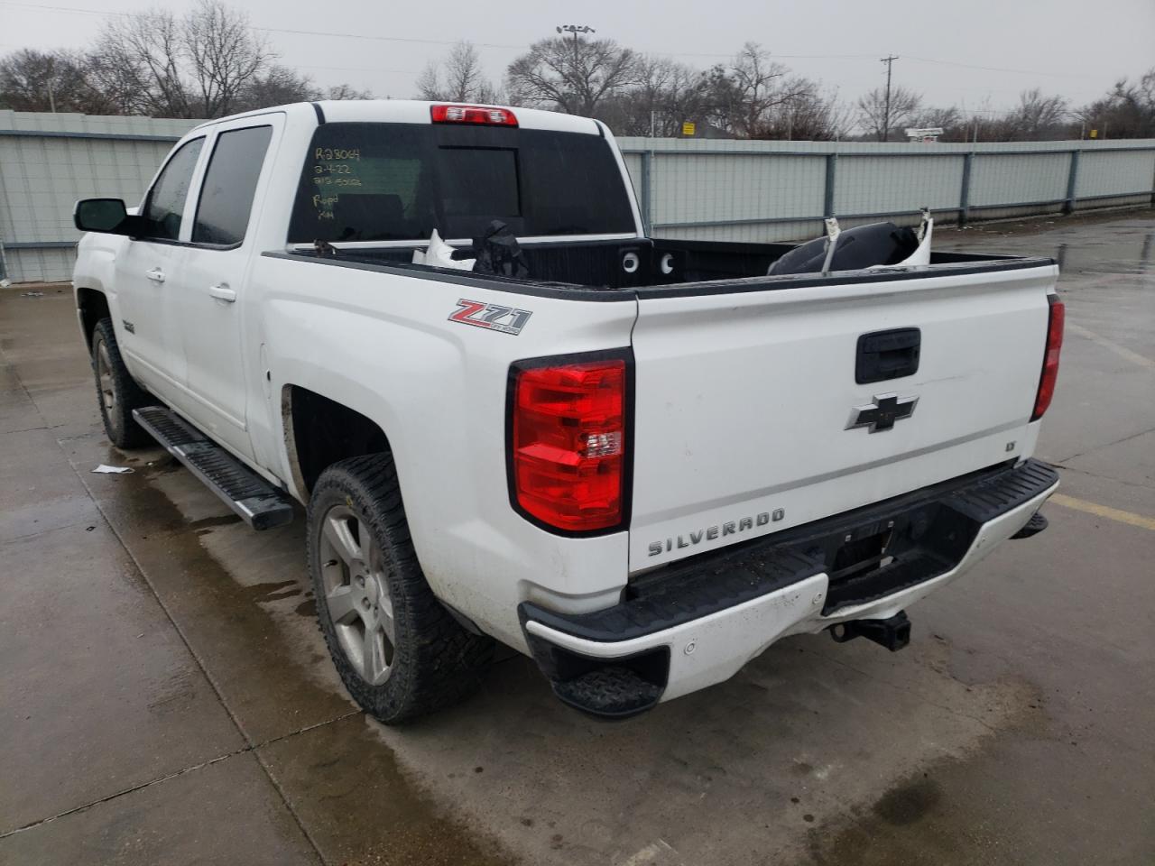 Photo 3 from auction – 2017 CHEVROLET SILVERADO with VIN 3GCUKREC9HG150277