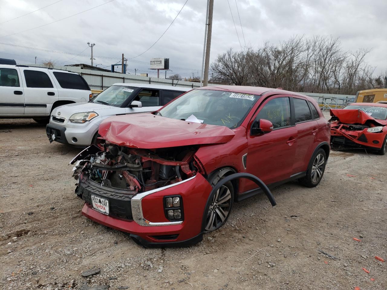 Photo 2 from auction – 2020 MITSUBISHI OUTLANDER with VIN JA4AR3AUXLU017960
