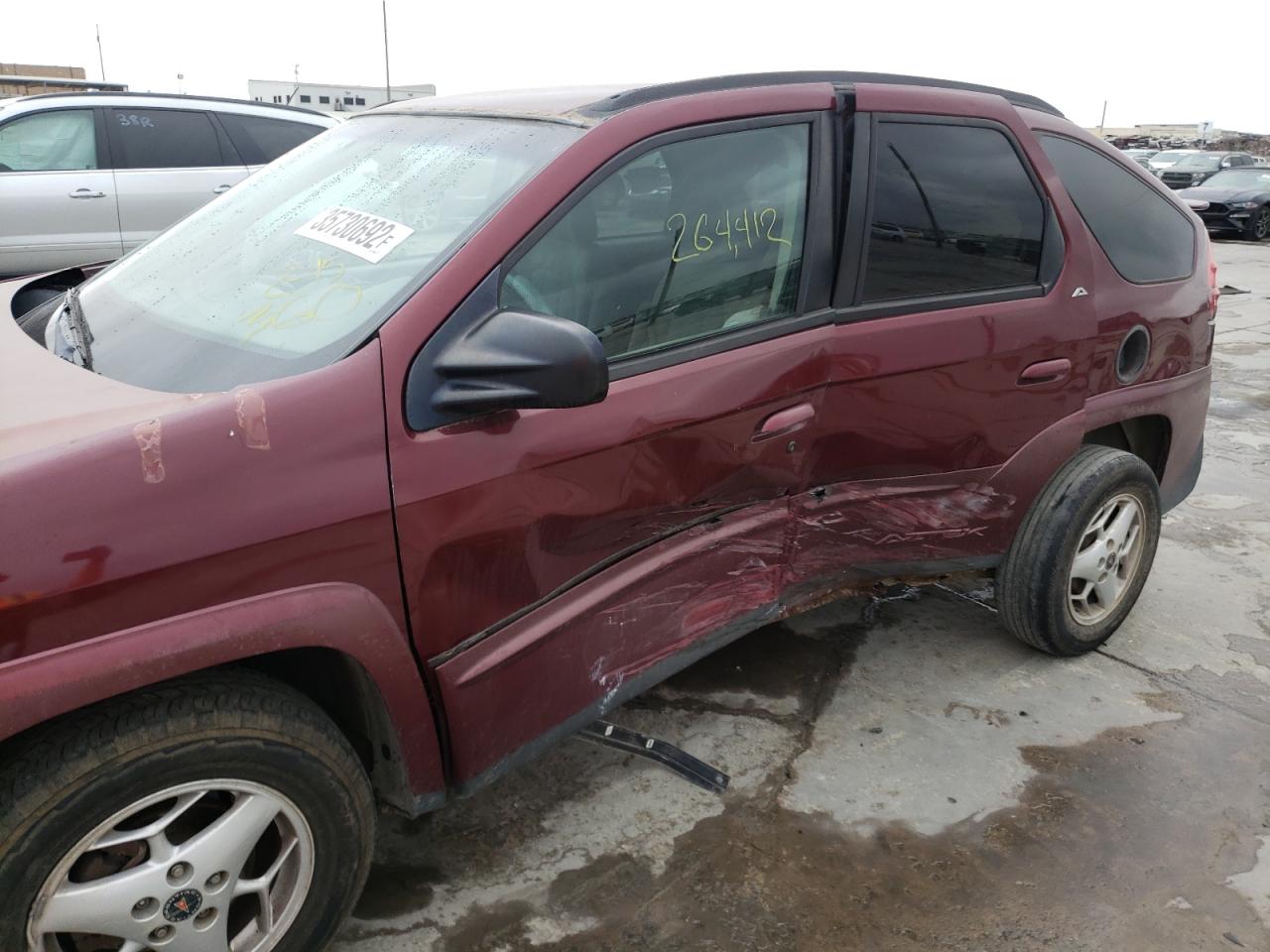Photo 9 from auction – 2003 PONTIAC AZTEK with VIN 3G7DA03E63S520205