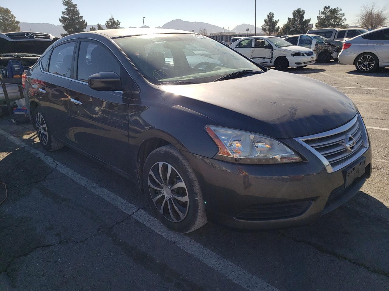 NISSAN SENTRA S 2014 with VIN 3N1AB7AP1EY232285 - Photo from auction