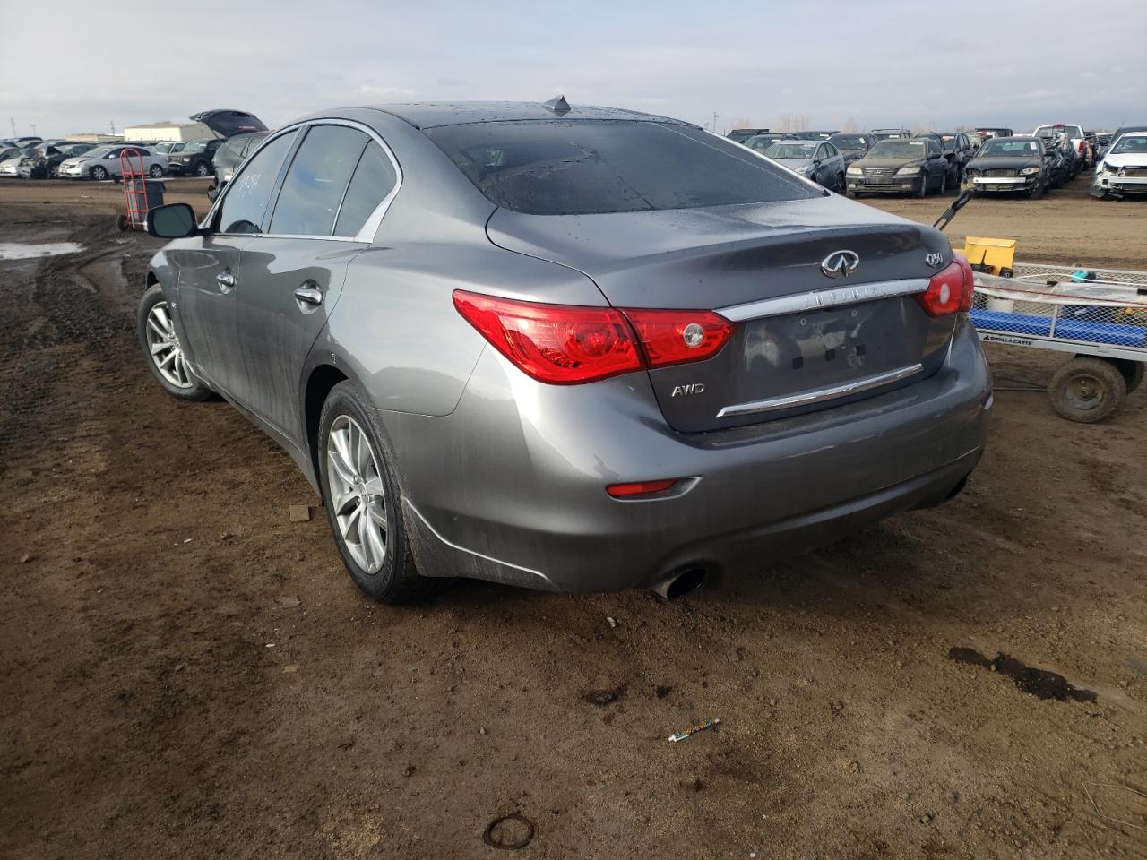 Photo 3 from auction – 2017 INFINITI Q50 PREMIU with VIN JN1EV7AR0HM835293