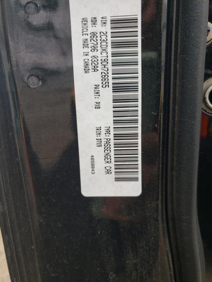 Photo 10 from auction – 2013 DODGE CHARGER R/ with VIN 2C3CDXCT9DH726655