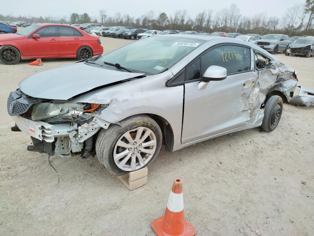 Photo 9 from auction – 2012 HONDA CIVIC EX with VIN 2HGFG3B80CH514622