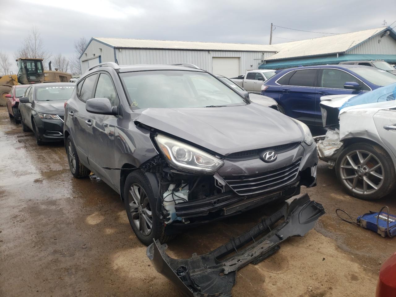 HYUNDAI TUCSON LIM 2015 with VIN KM8JUCAG2FU997358 - Photo from auction