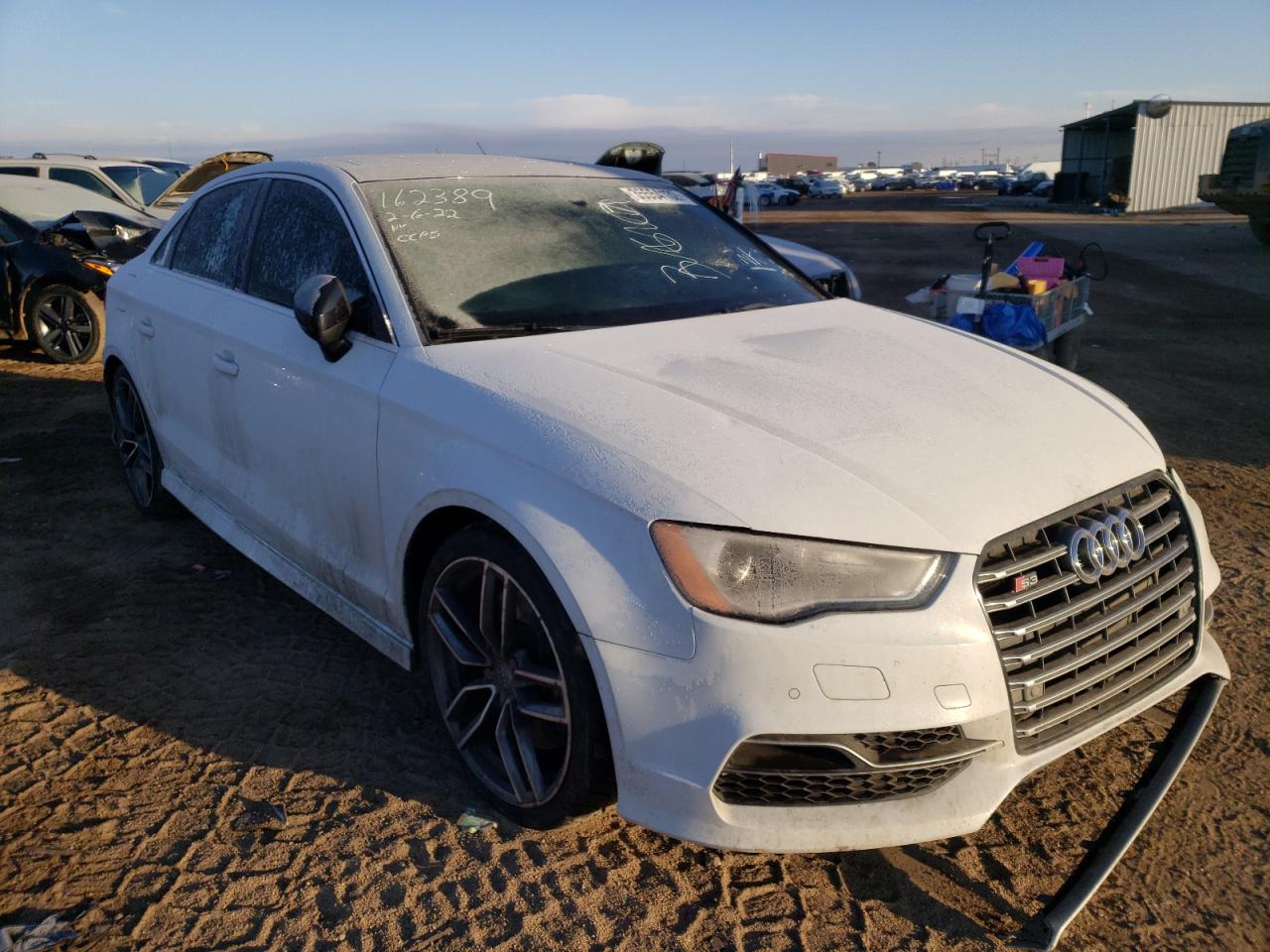 AUDI A3 QUATTRO 2015 with VIN WAUBFGFF9F1091152 - Photo from auction