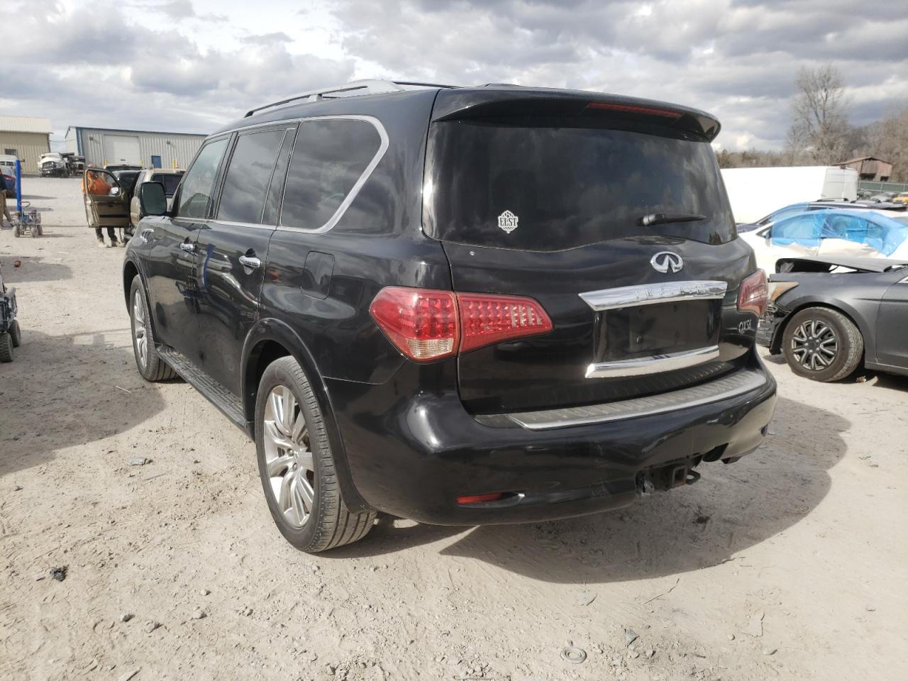 Photo 3 from auction – 2012 INFINITI QX56 with VIN JN8AZ2ND6C9716181