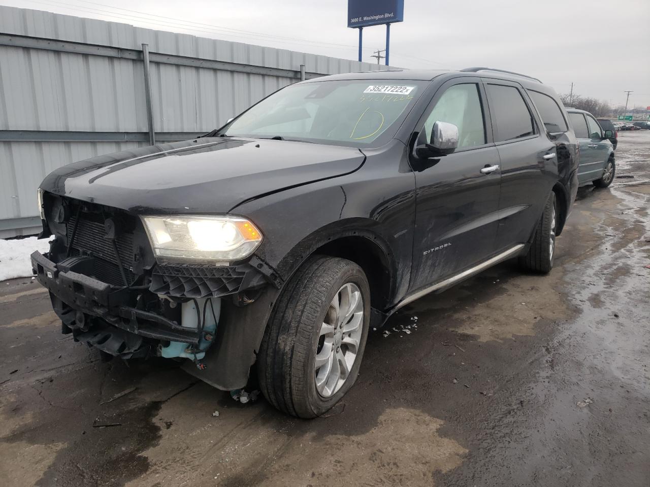 Photo 2 from auction – 2018 DODGE DURANGO CI with VIN 1C4RDJEG8JC306919