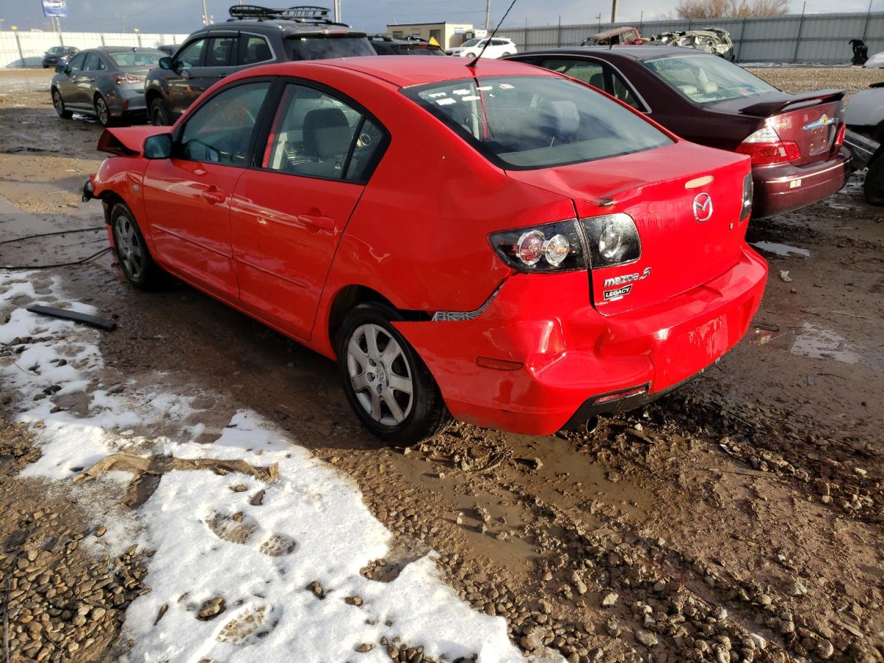 Photo 3 from auction – 2008 MAZDA 3 with VIN JM1BK12F581834975