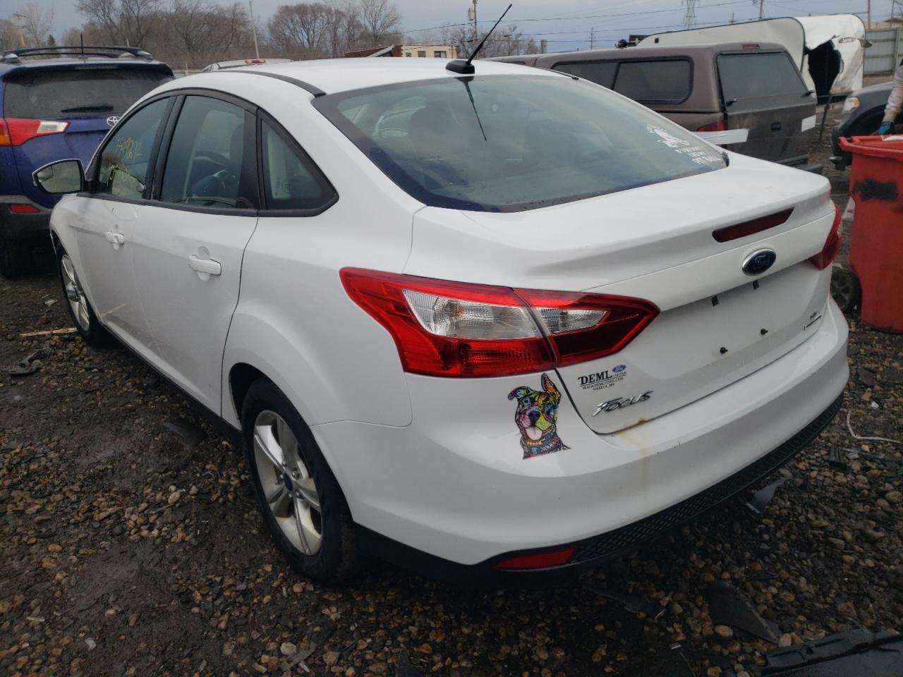 Photo 3 from auction – 2014 FORD FOCUS SE with VIN 1FADP3F28EL373998