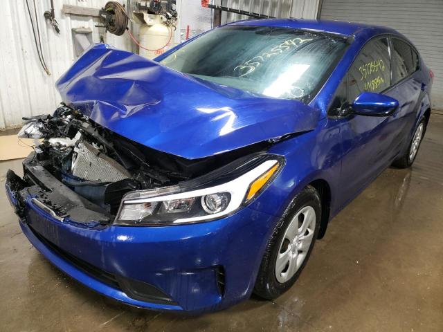 Photo 2 from auction – 2017 KIA FORTE LX with VIN 3KPFK4A74HE016292
