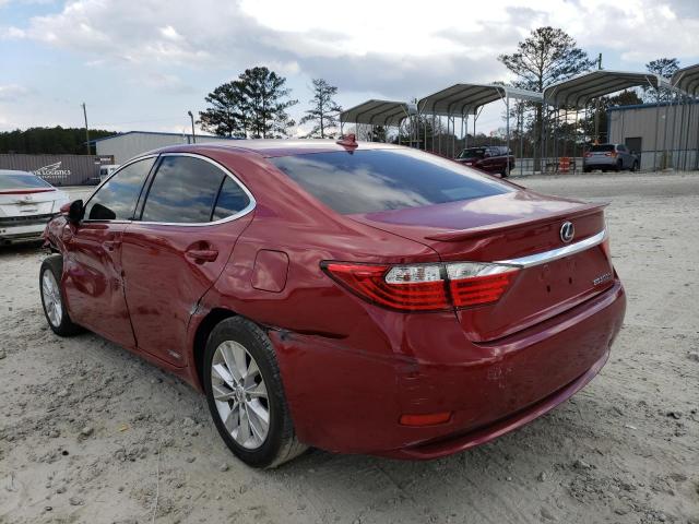 Photo 3 from auction – 2013 LEXUS ES 300H with VIN JTHBW1GG6D2028930