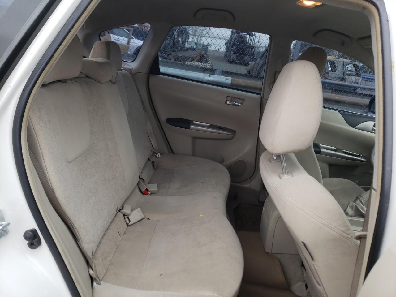 Zdjęcie 6 z aukcji – 2008 SUBARU IMPREZA 2. z VIN JF1GH61668H815819